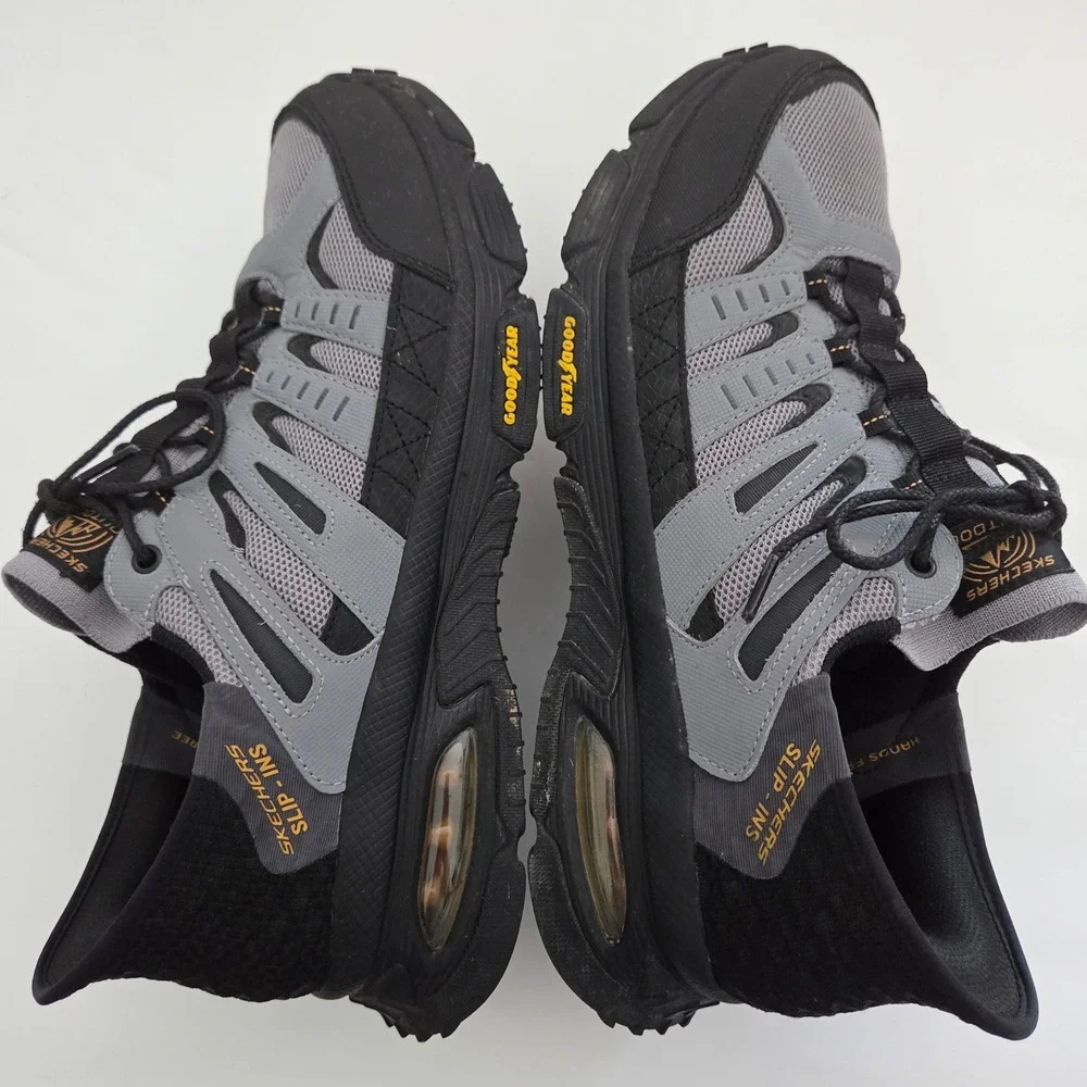 Skechers Slip-ins Skech-Air Envoy Emissary 237322 Gray Black Water Repellent 12